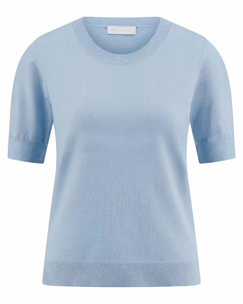 St. Emile Rundhals-Pullover  blau Blau