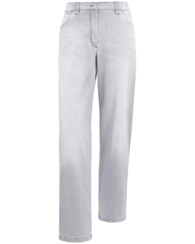 KjBrand Jeans Modell Babsie Straight Leg  grau Grau