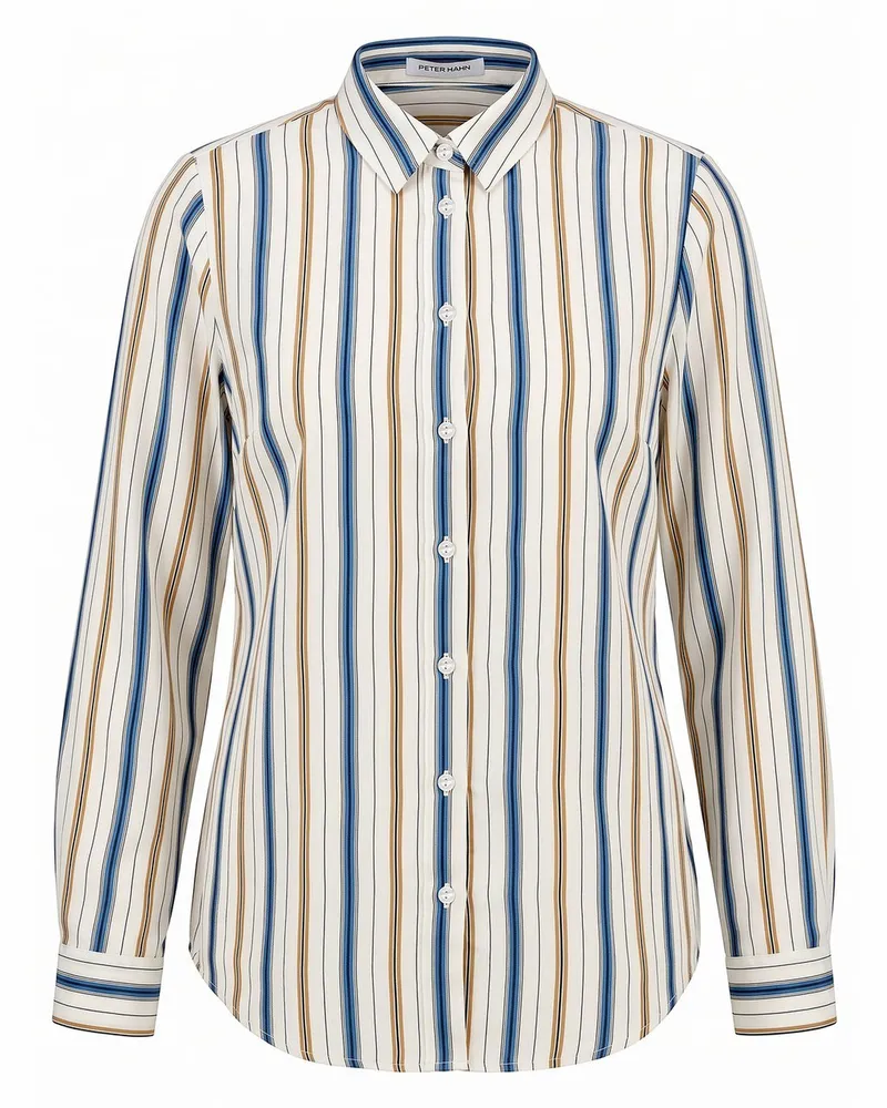 Peter Hahn Bluse  weiss Weiss