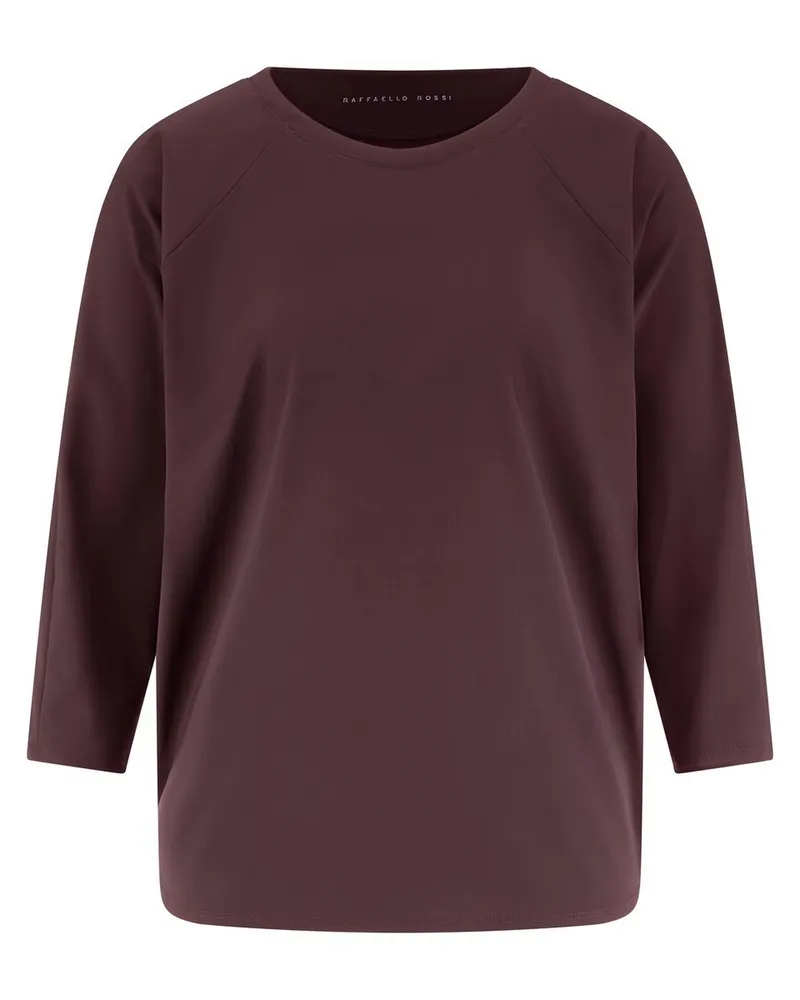 RAFFAELLO ROSSI  Rundhals-Shirt 3/4-Arm  rot Rot