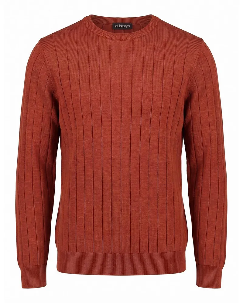 Louis Sayn Rundhals-Pullover  braun Braun