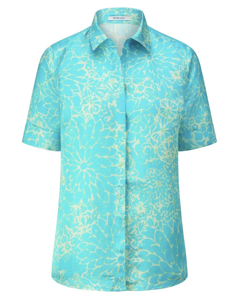 Peter Hahn Bluse  türkis Türkis