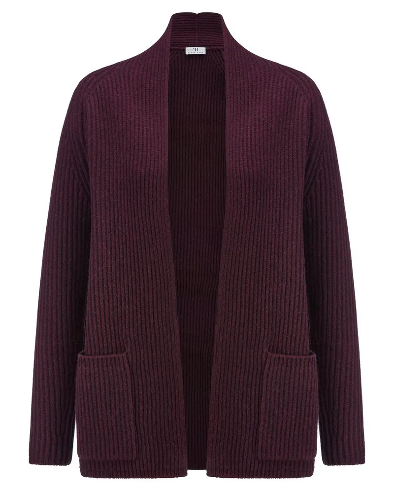 Peter Hahn Strickjacke  rot Rot