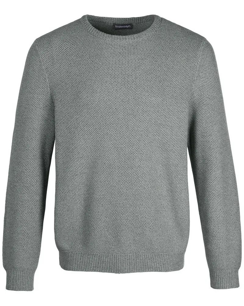 Louis Sayn Rundhals-Pullover  grün Grün