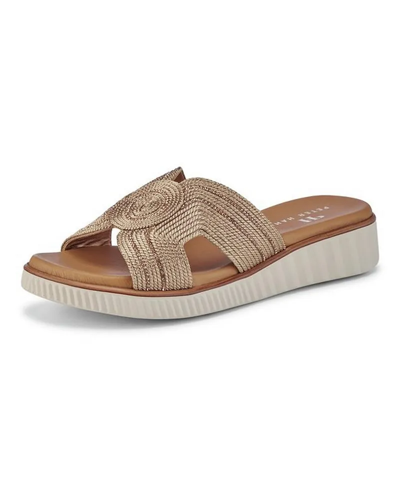 Peter Hahn Pantolette  gold Gold