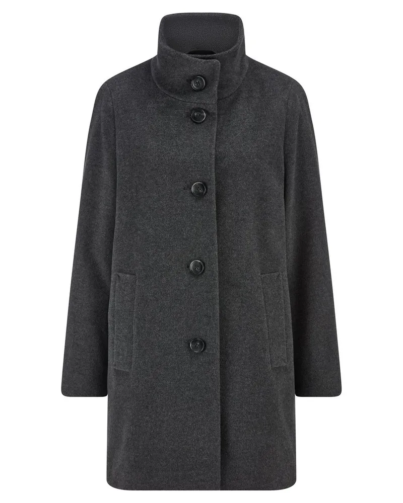 Fuchs Schmitt Long-Jacke Stehkragen  grau Grau