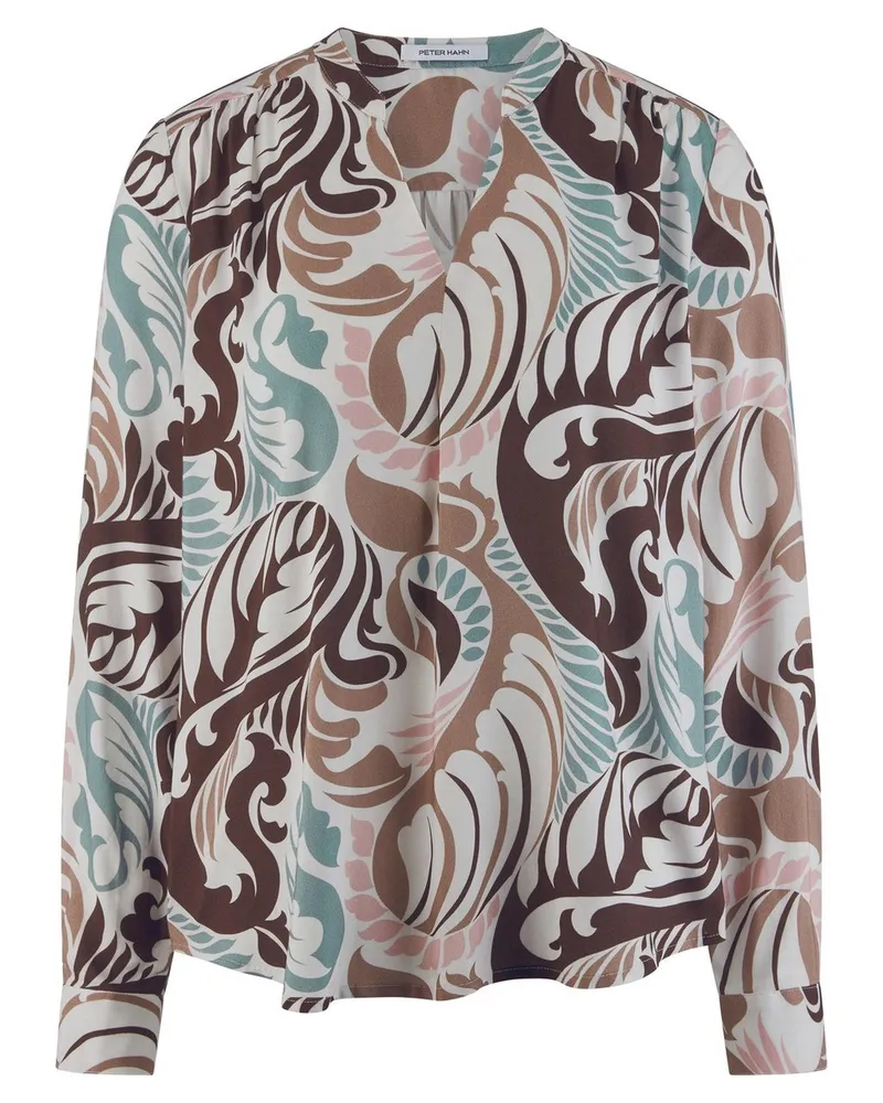 Peter Hahn Bluse  braun Braun