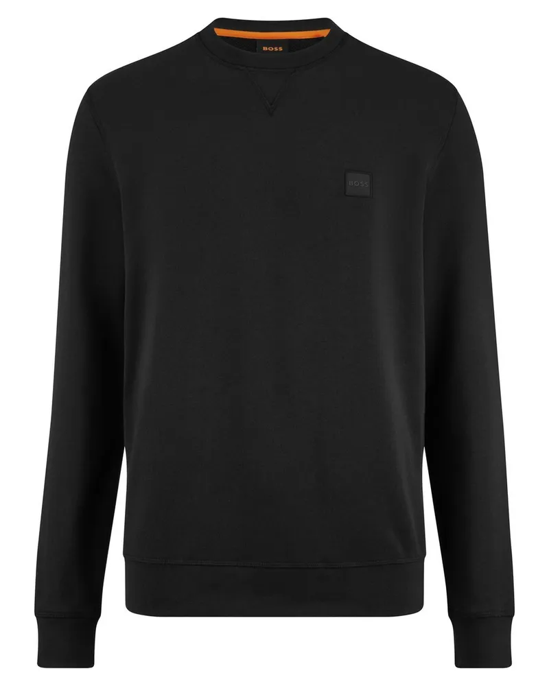 HUGO BOSS Sweatshirt  schwarz Schwarz