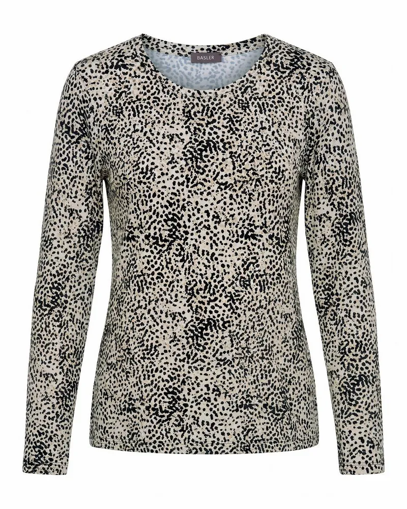Basler Rundhals-Shirt  mehrfarbig Mehrfarbig