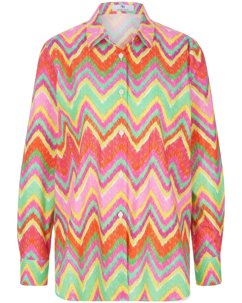 Peter Hahn Long-Bluse  mehrfarbig Mehrfarbig
