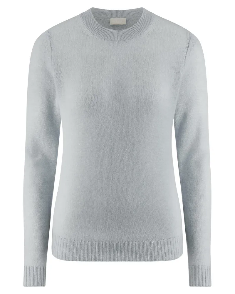 Include Rundhals-Pullover  blau Blau