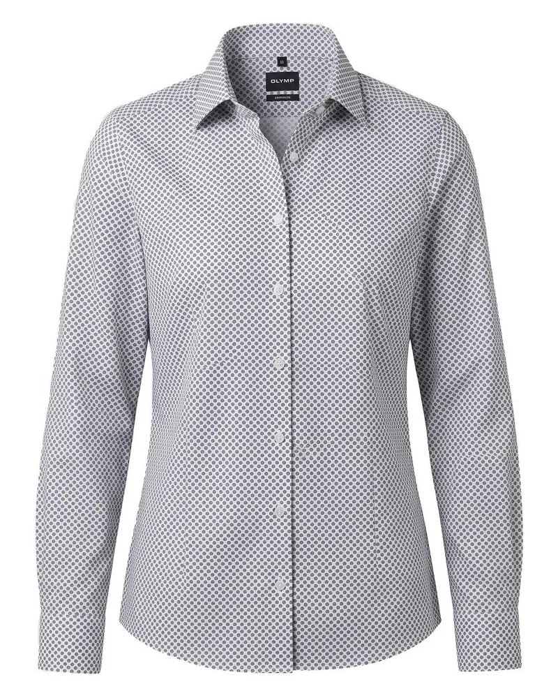 Olymp Hemd Modern Fit  grau Grau