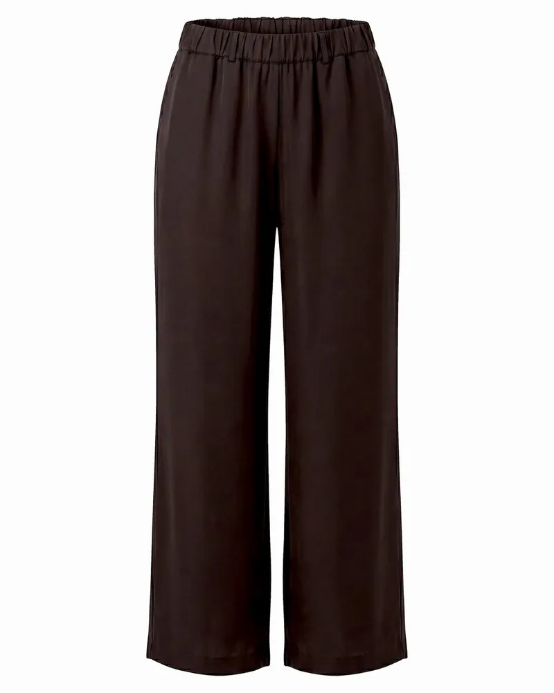 Margittes Wide Fit-Hose  braun Braun
