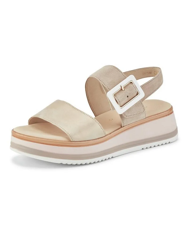 Gabor Plateau-Sandale  Comfort beige Beige