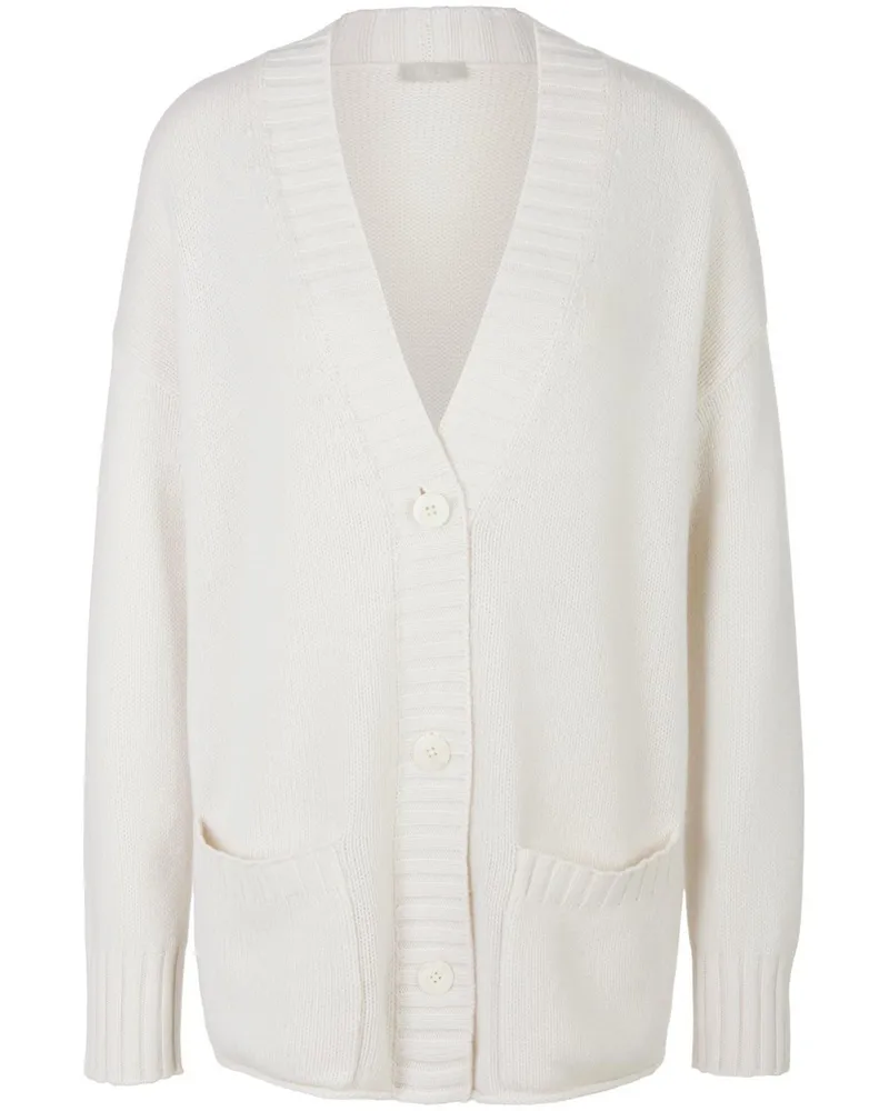 Include Strickjacke aus 100% Premium-Kaschmir  weiss Weiss