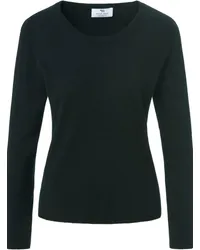 Peter Hahn Rundhals-Pullover aus 100% Premium-Kaschmir  Cashmere schwarz Schwarz