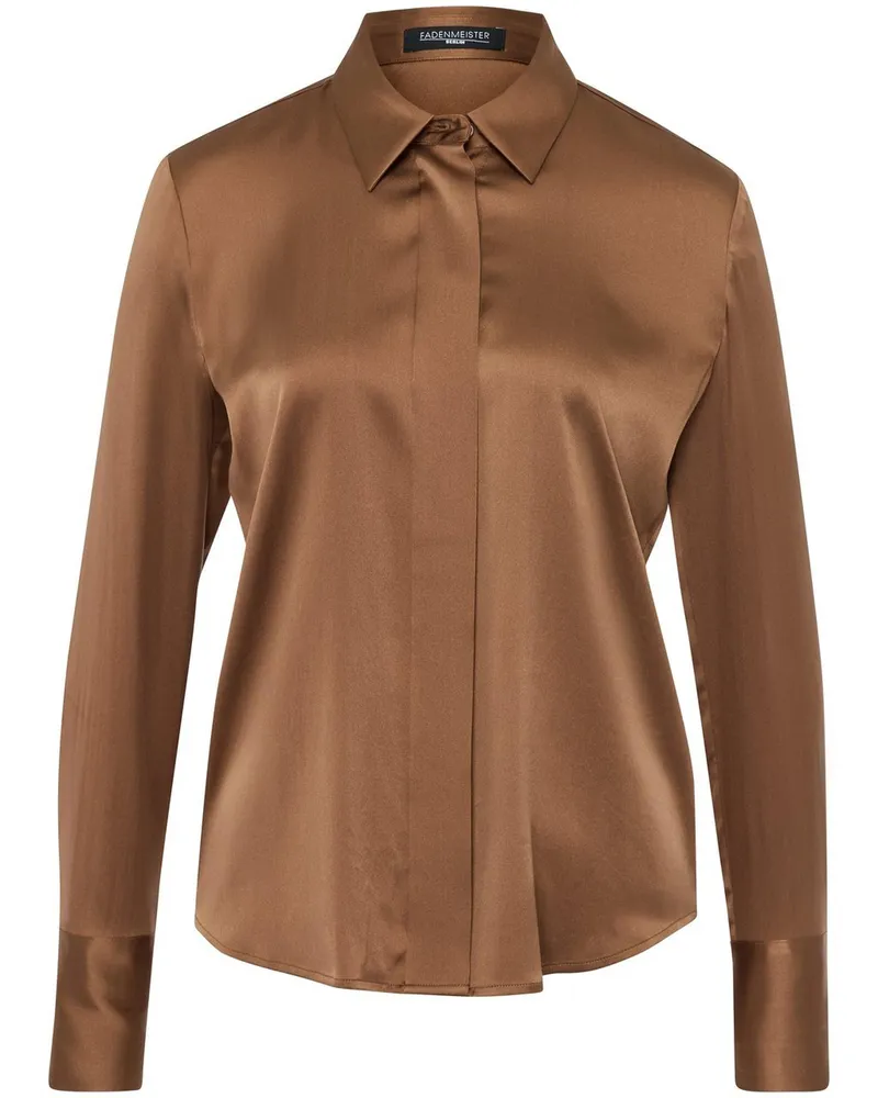 FADENMEISTER BERLIN Bluse  braun Braun