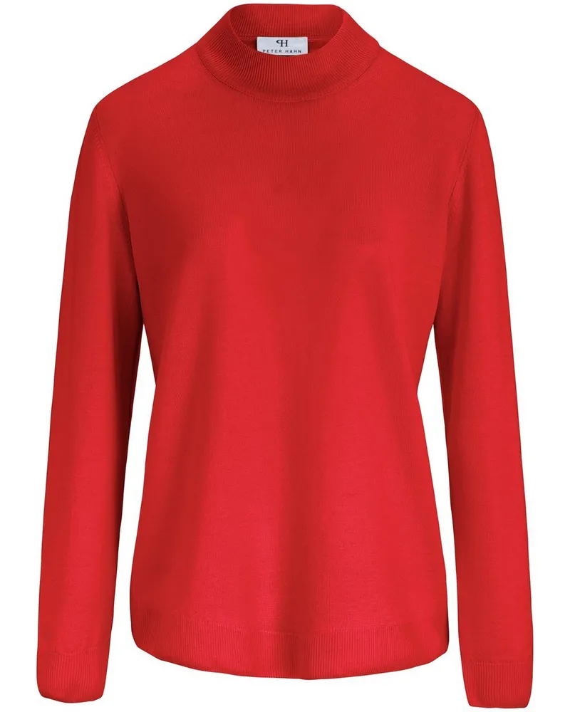 Peter Hahn Pullover aus 100% Schurwolle Pure Tasmanian Wool  rot Rot