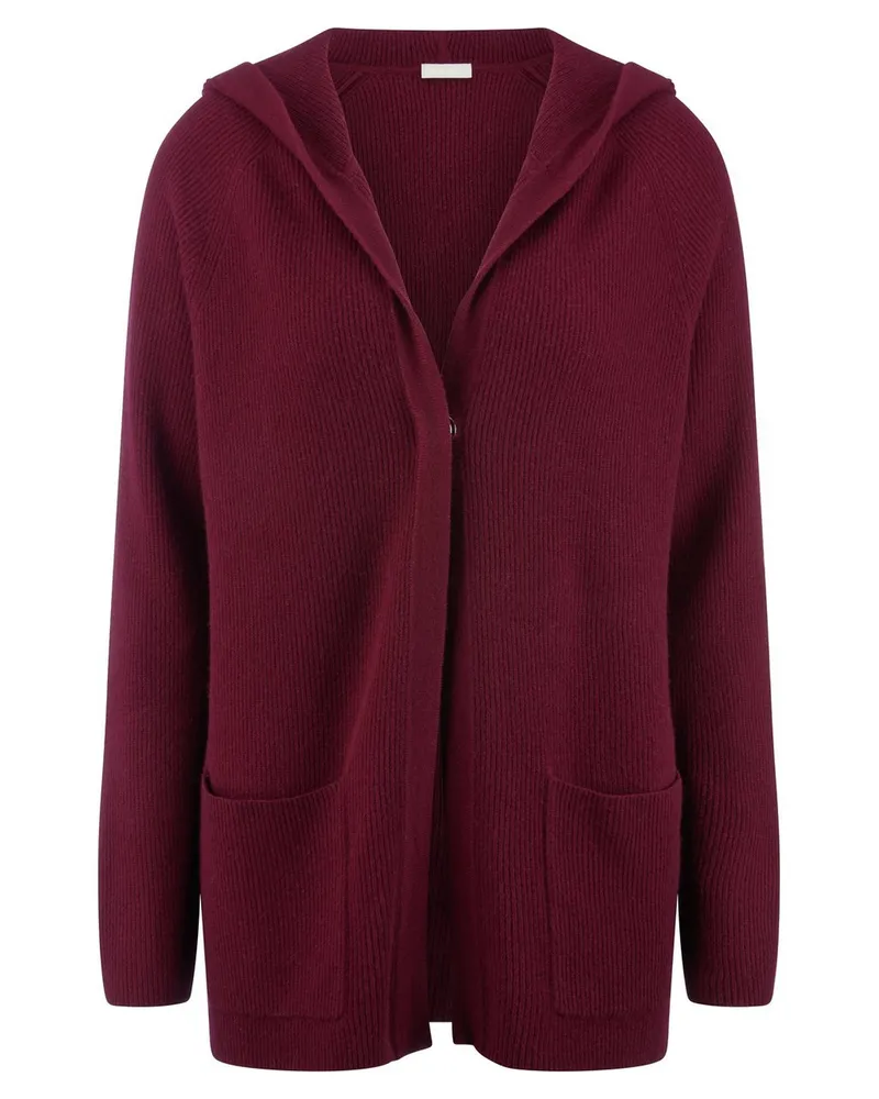 Include Kapuzen-Strickjacke  lila Lila