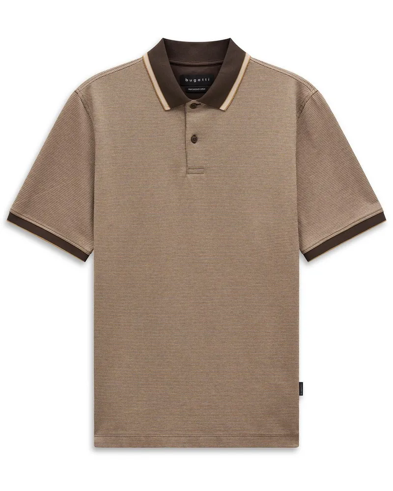 Bugatti Polo-Shirt  braun Braun