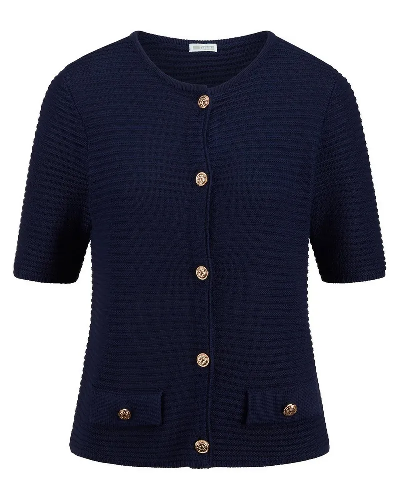 St. Emile Strickjacke 1/2-Arm  blau Blau