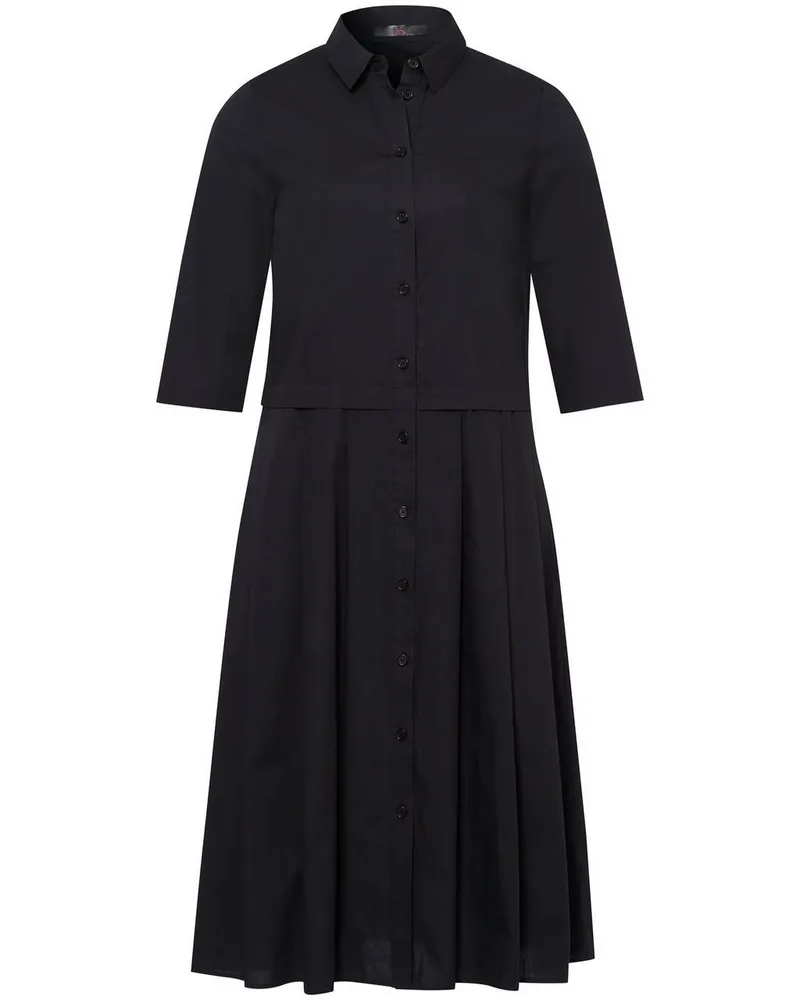 Emilia Lay Kleid 1/2-Arm  schwarz Schwarz
