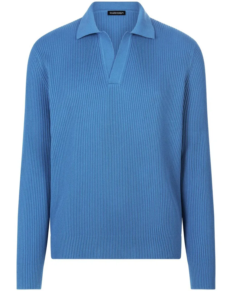 Louis Sayn Polo-Pullover  blau Blau
