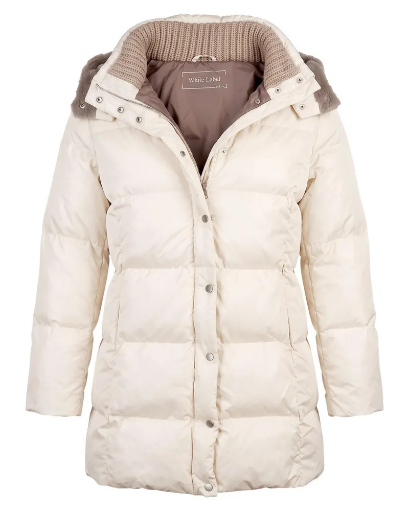 White Label Steppjacke  weiss Weiss