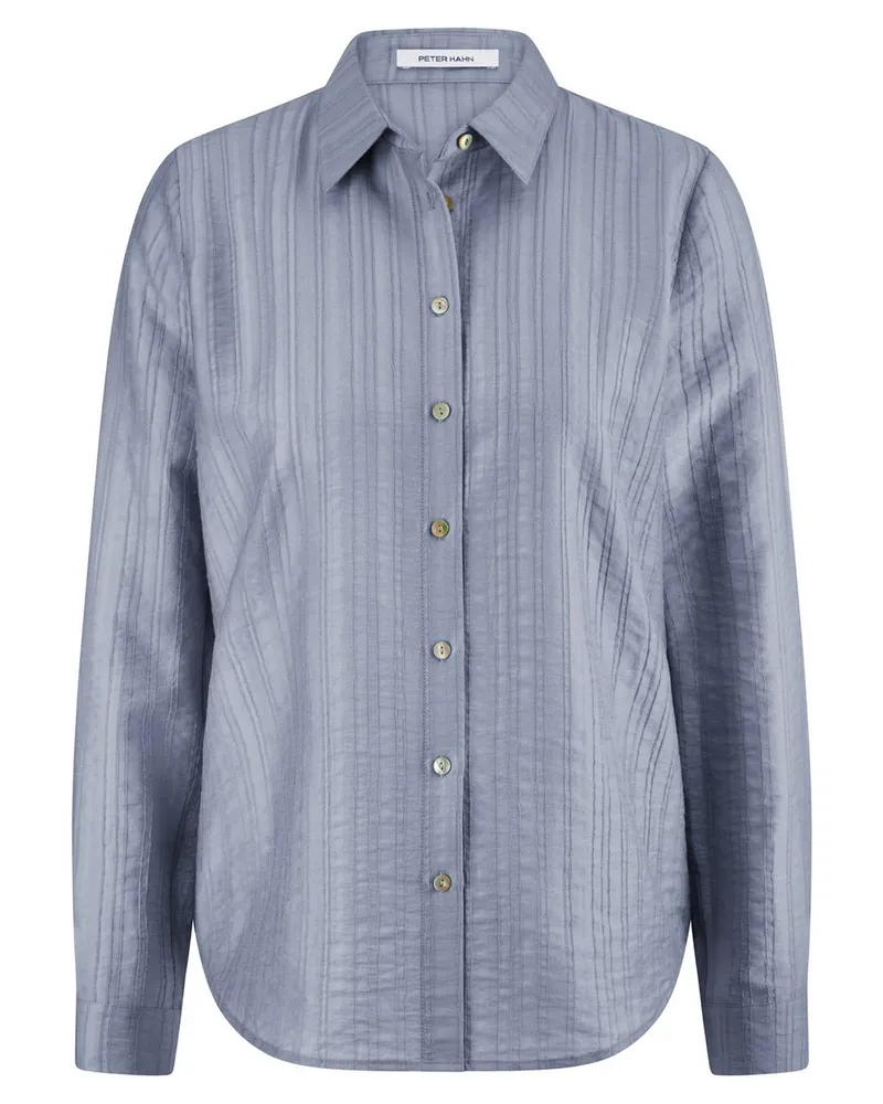 Peter Hahn Bluse  blau Blau