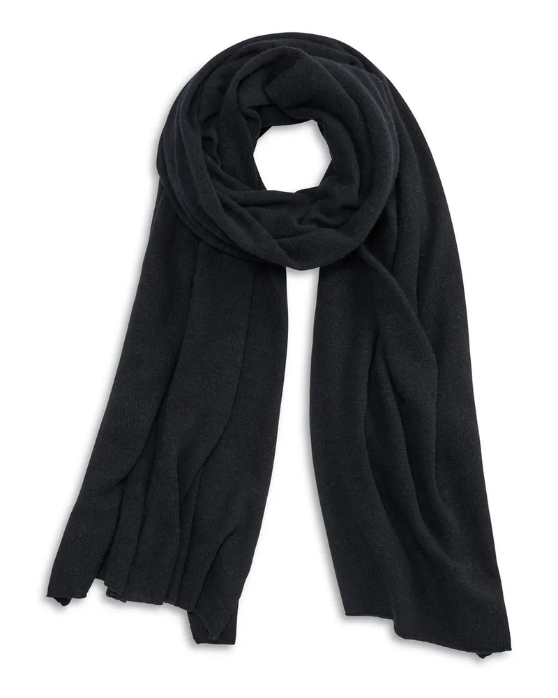 Include Schal aus 100% Kaschmir  schwarz Schwarz