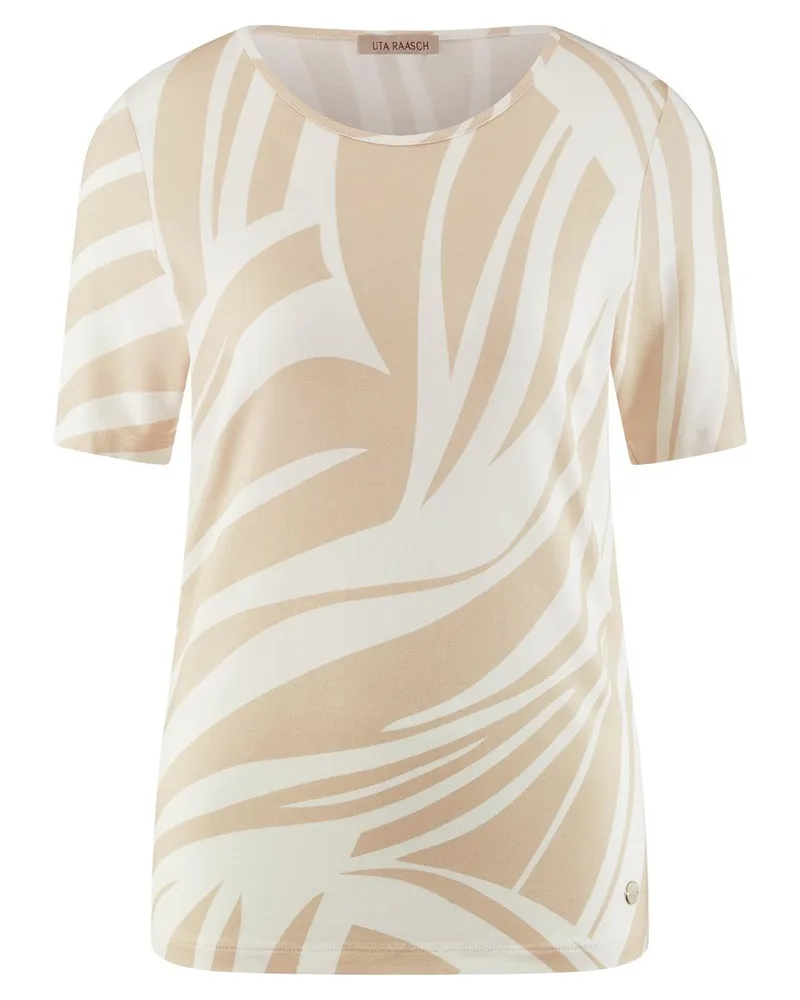 UTA RAASCH Rundhals-Shirt  braun Braun