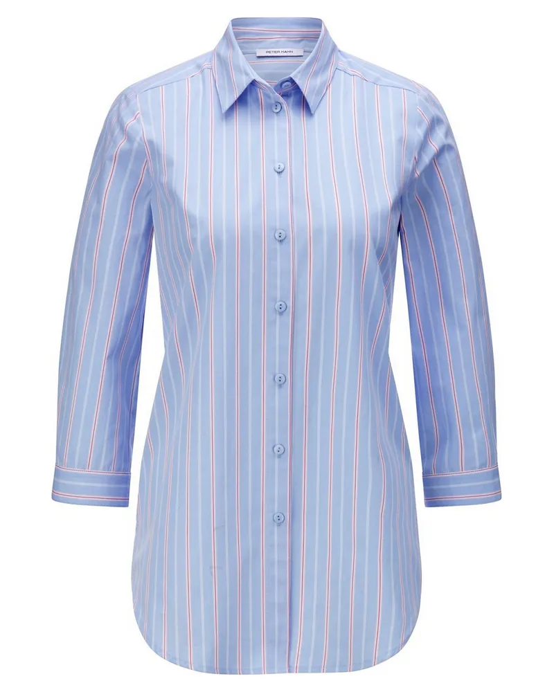 Peter Hahn Long-Bluse 3/4-Arm  blau Blau