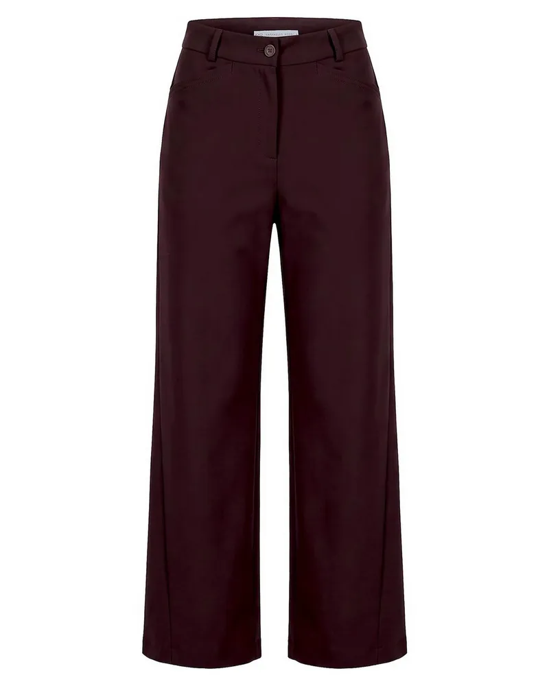 RAFFAELLO ROSSI  Knöchellange Wide Fit-Hose  rot Rot