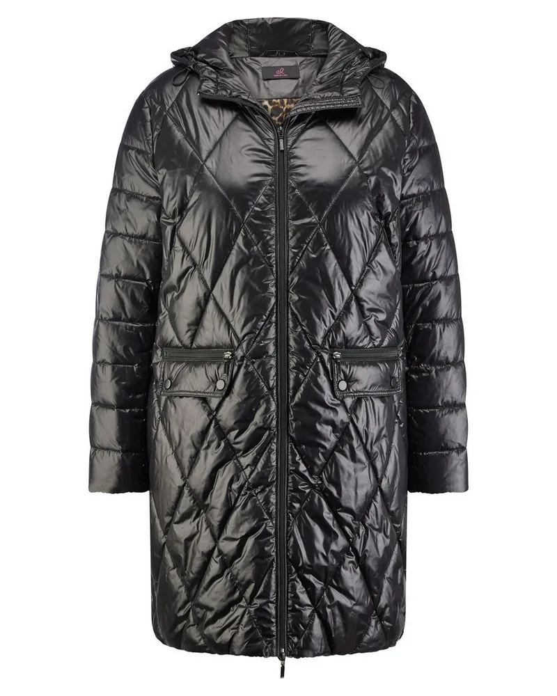 Emilia Lay Steppmantel  schwarz Schwarz