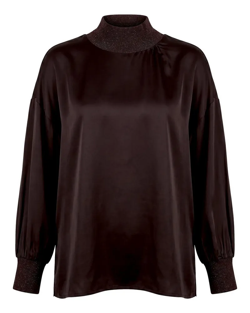 Margittes Blusen-Shirt  braun Braun