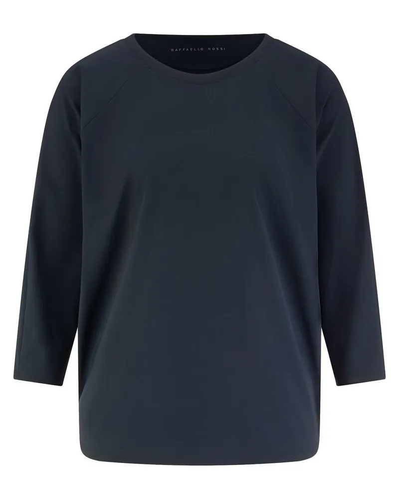 RAFFAELLO ROSSI  Rundhals-Shirt 3/4-Arm  blau Blau