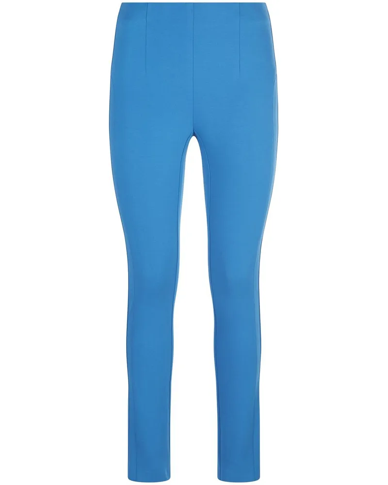 Peter Hahn Knöchellange Jersey-Hose Passform Sylvia  blau Blau