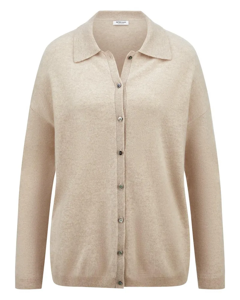 Peter Hahn Strickjacke  beige Beige