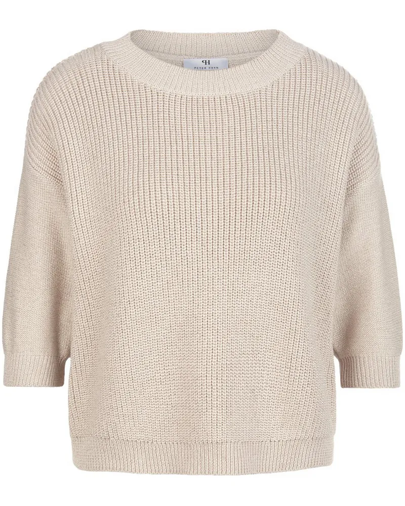 Peter Hahn Pullover 3/4-Arm  beige Beige
