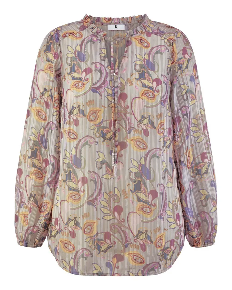 Anna Aura Bluse zum Schlupfen  grau Grau