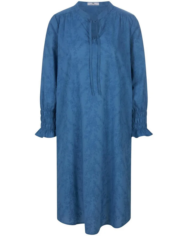Peter Hahn Kleid  blau Blau