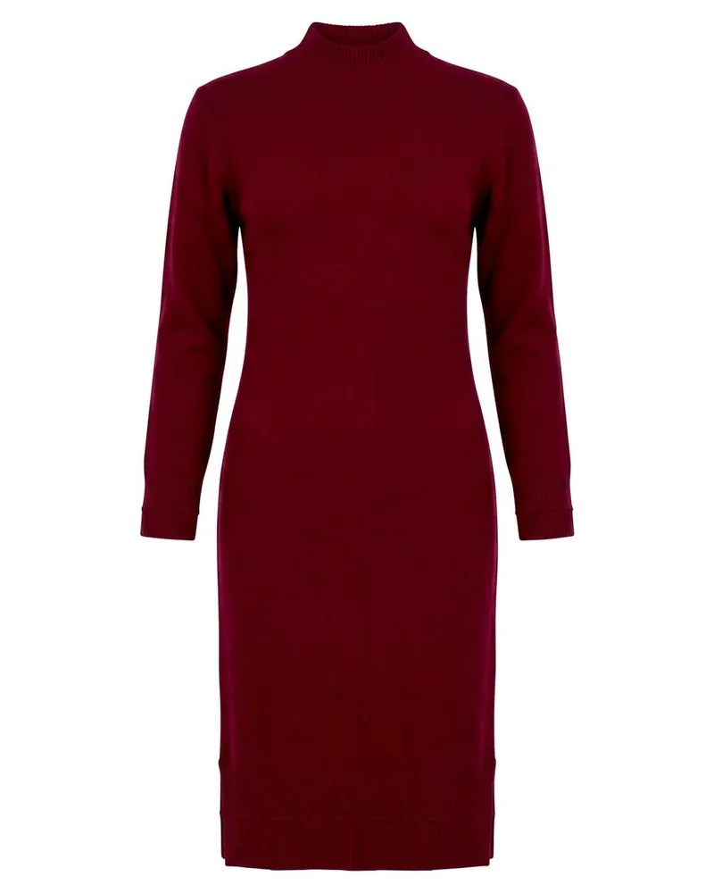 Peter Hahn Strickkleid  rot Rot