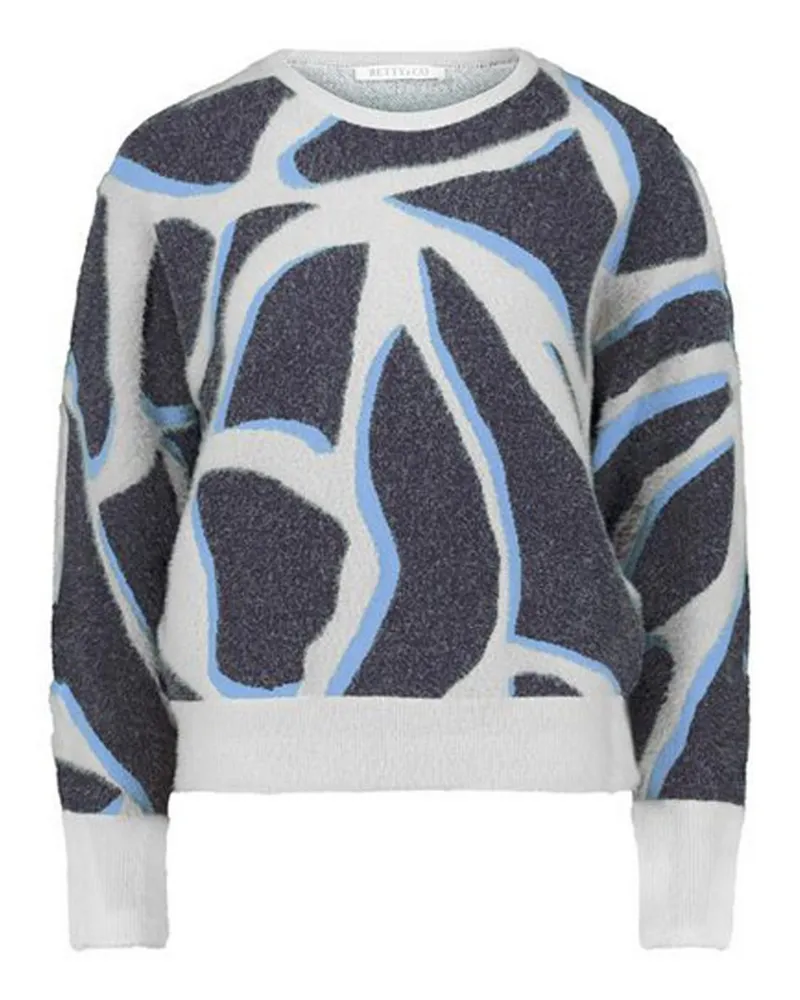 Betty Barclay Rundhals-Pullover  weiss Weiss