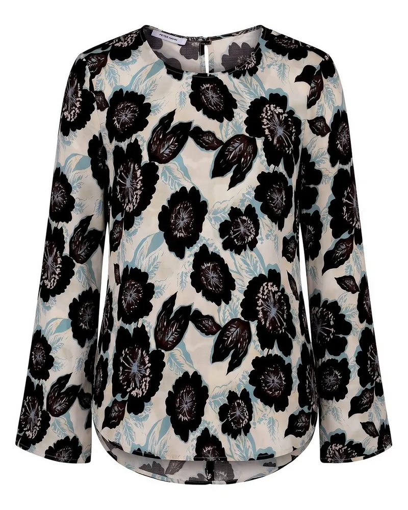 Peter Hahn Bluse  blau Blau