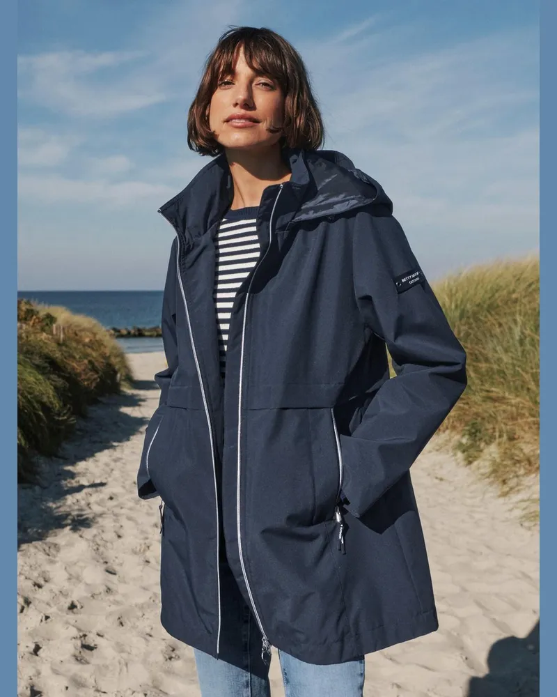 Betty Barclay 4-in-1-Funktions-Longjacke  blau Blau