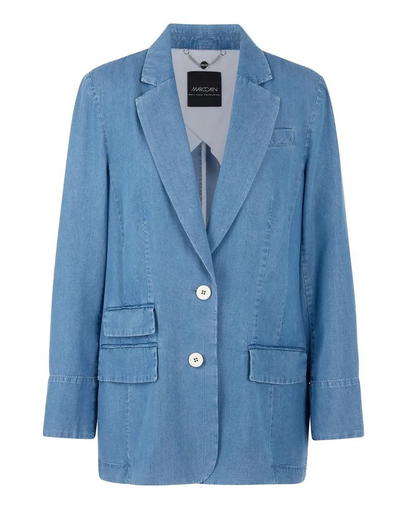 Marc Cain Long-Blazer  denim Denim