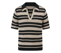 Polo-Pullover  schwarz