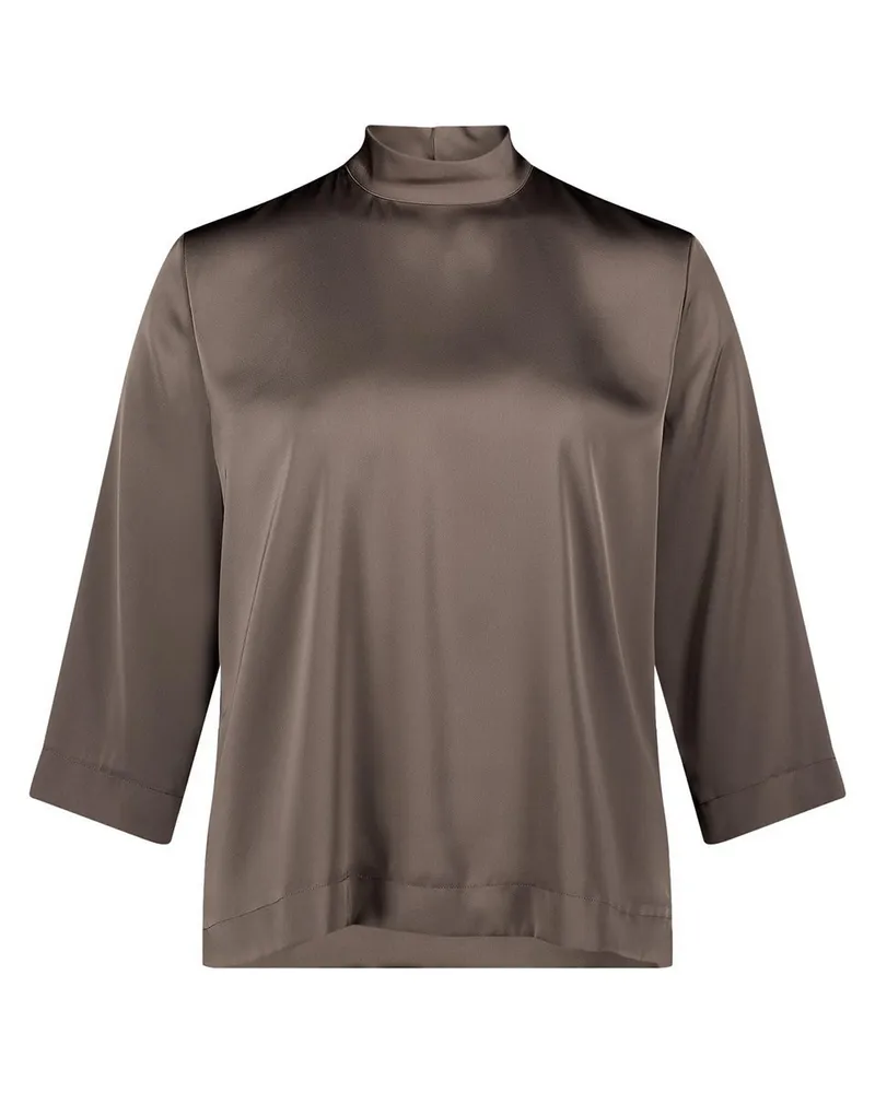 Betty Barclay Bluse Stehkragen  beige Beige