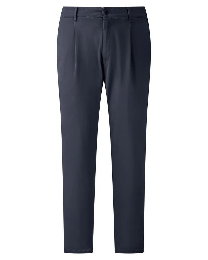 Brax Bundfalten-Hose  blau Blau