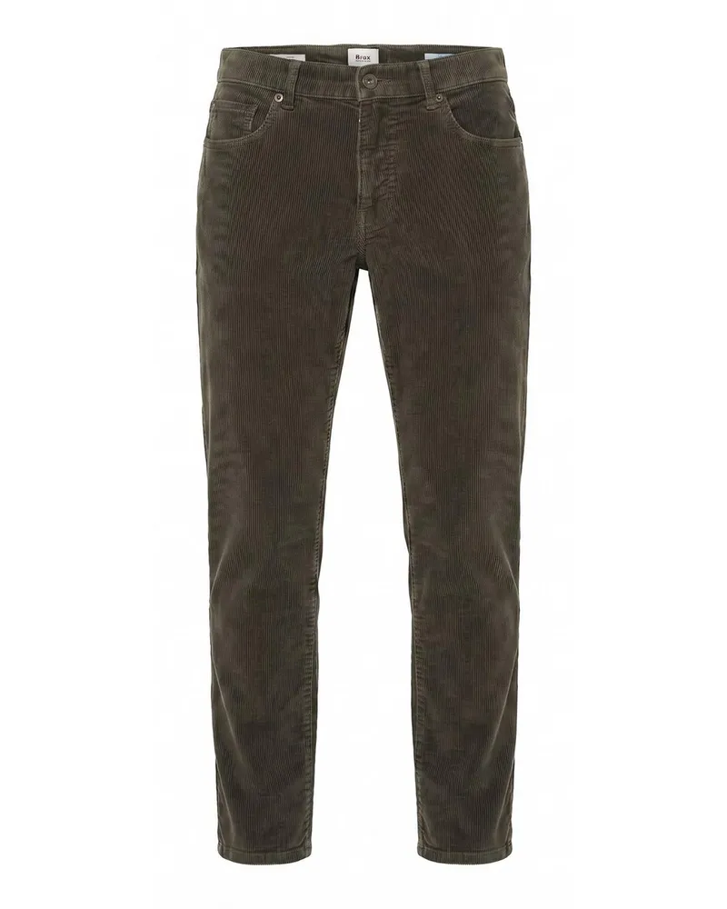 Brax Cordhose Straight Fit  grün Grün